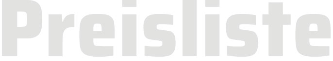 Preisliste